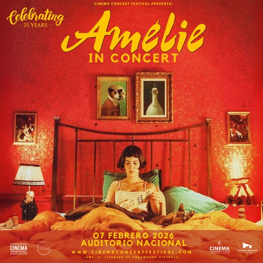Amélie en Vivo : La Magia del Cine y la Música se Encuentran en el Auditorio Nacional